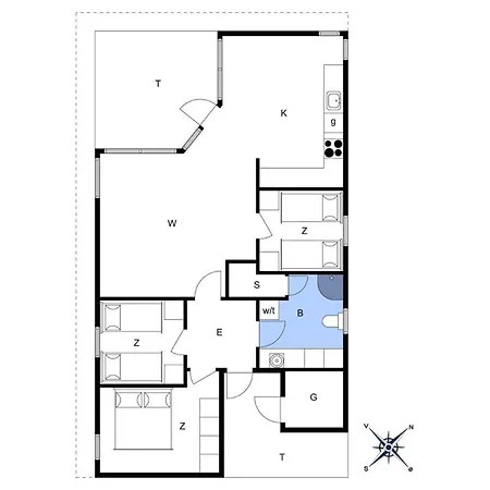 Prázdninový dům Jb930-fjerritslev-revlingestien-85 Torup Strand